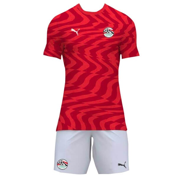 Camiseta Egipto 1ª Niño 2019 Rojo